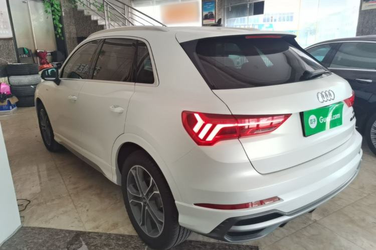 Used Audi Q3 2022 40 TFSI Fashion Dynamic Model Rear Left 45 Deg