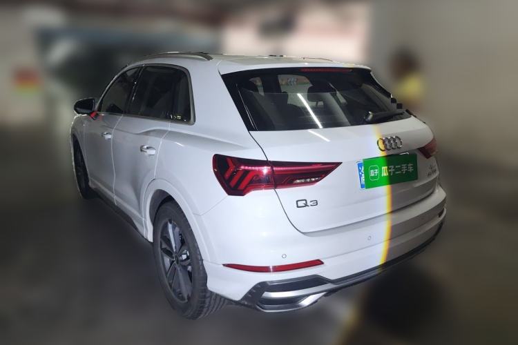 Used Audi Q3 2022 35 TFSI Progressive Dynamic Edition Rear Left 45 Deg