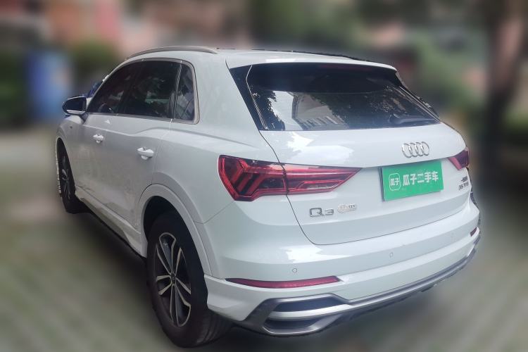 Used Audi Q3 2022 35 TFSI Progressive Dynamic Edition Rear Left 45 Deg