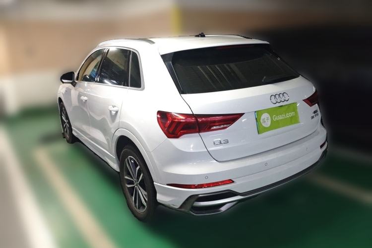 Used Audi Q3 2022 35 TFSI Progressive Dynamic Edition Rear Left 45 Deg