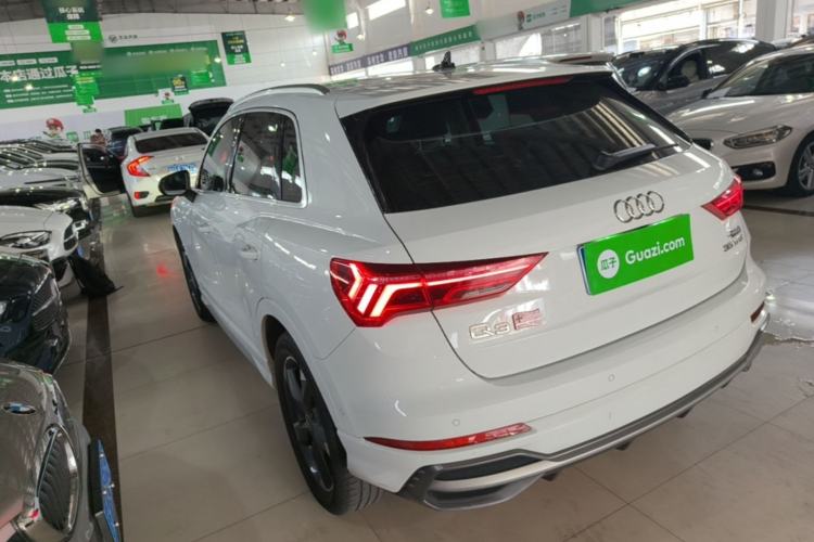 Used Audi Q3 2022 35 TFSI Fashion Dynamic Model Rear Left 45 Deg