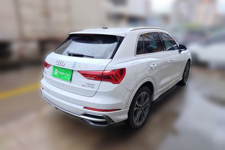 Used Audi Q3 2022 40 TFSI Fashion Dynamic Model Rear Right 45 Deg