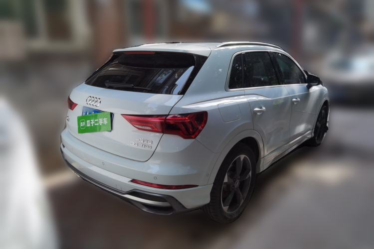 Used Audi Q3 2022 35 TFSI Fashion Dynamic Model Rear Right 45 Deg