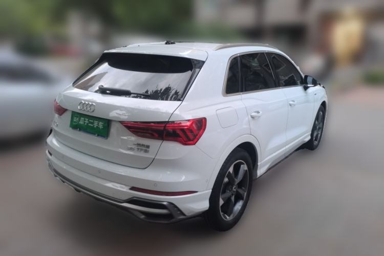 Used Audi Q3 2022 35 TFSI Fashion Dynamic Model Rear Right 45 Deg