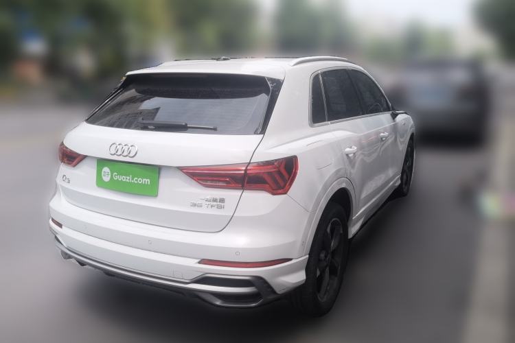 Used Audi Q3 2022 35 TFSI Fashion Dynamic Model Rear Right 45 Deg