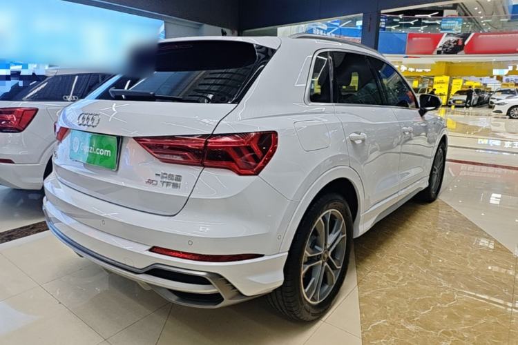 Used Audi Q3 2022 40 TFSI Fashion Dynamic Model Rear Right 45 Deg