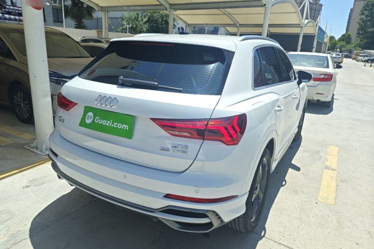 Used Audi Q3 2022 35 TFSI Fashion Dynamic Model Rear Right 45 Deg