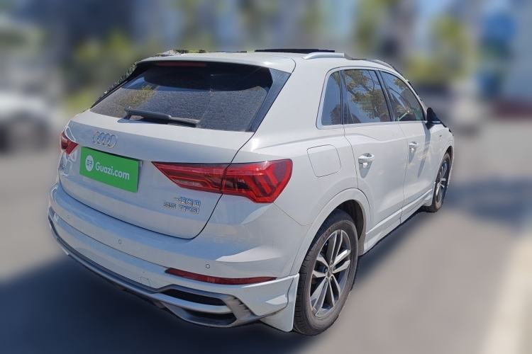 Used Audi Q3 2022 35 TFSI Progressive Dynamic Edition Rear Right 45 Deg