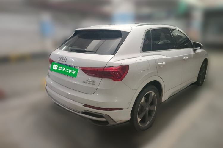 Used Audi Q3 2022 35 TFSI Fashion Dynamic Model Rear Right 45 Deg