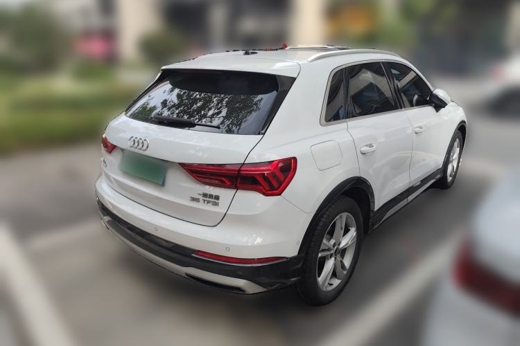 Used Audi Q3 2022 35 TFSI Fashionable and Elegant Model Rear Right 45 Deg