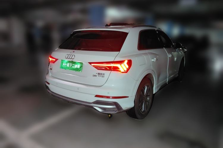 Used Audi Q3 2022 35 TFSI Progressive Dynamic Edition Rear Right 45 Deg