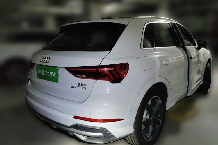 Used Audi Q3 2022 35 TFSI Fashion Dynamic Model Rear Right 45 Deg