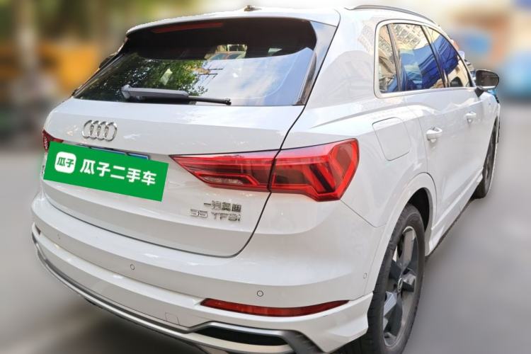 Used Audi Q3 2022 35 TFSI Fashion Dynamic Model Rear Right 45 Deg