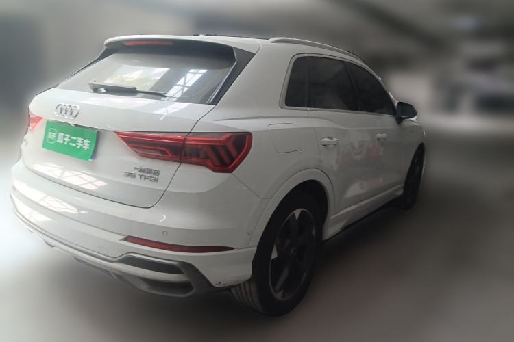 Used Audi Q3 2022 35 TFSI Fashion Dynamic Model Rear Right 45 Deg