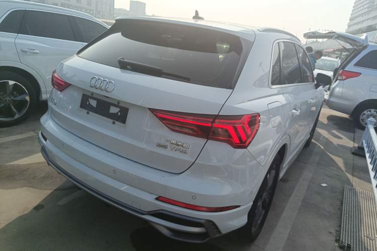 Used Audi Q3 2022 35 TFSI Fashion Dynamic Model Rear Right 45 Deg