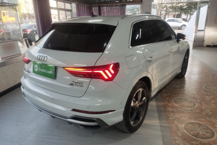 Used Audi Q3 2022 35 TFSI Fashion Dynamic Model Rear Right 45 Deg