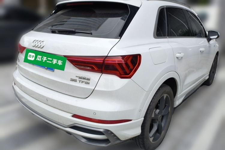 Used Audi Q3 2022 35 TFSI Fashion Dynamic Model Rear Right 45 Deg