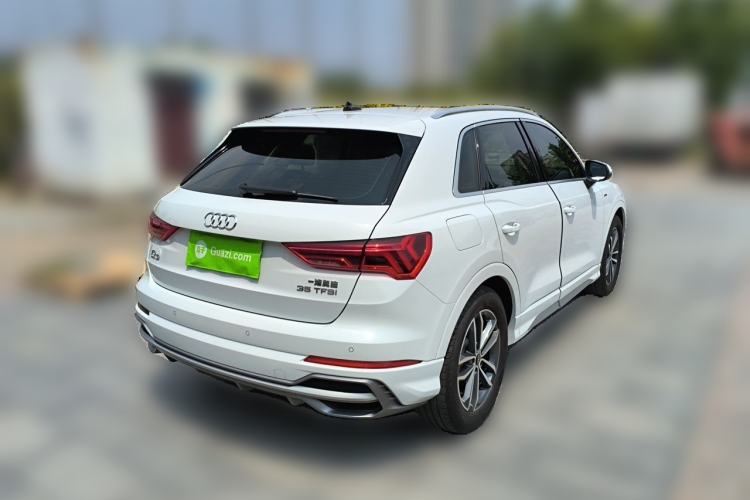 Used Audi Q3 2022 35 TFSI Progressive Dynamic Edition Rear Right 45 Deg
