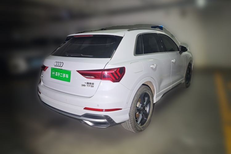 Used Audi Q3 2022 35 TFSI Fashion Dynamic Model Rear Right 45 Deg