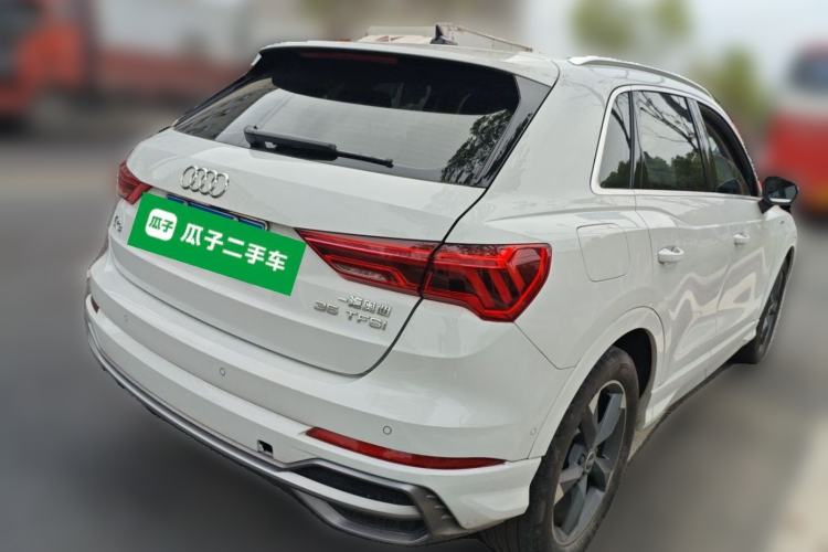 Used Audi Q3 2022 35 TFSI Fashion Dynamic Model Rear Right 45 Deg