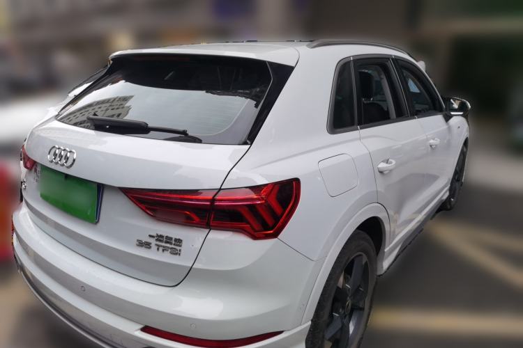 Used Audi Q3 2022 35 TFSI Fashion Dynamic Model Rear Right 45 Deg