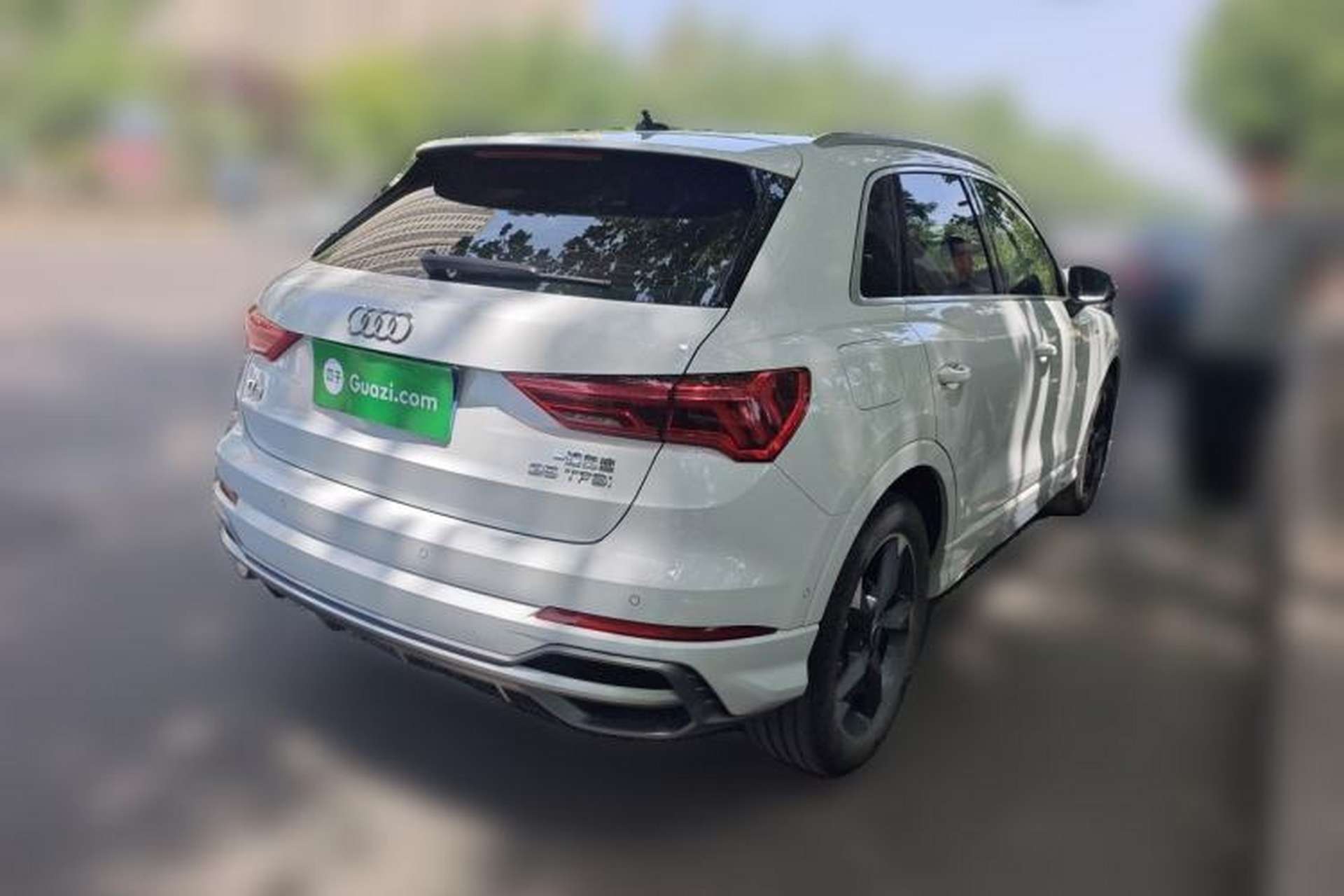 Used Audi Q3 2022 35 TFSI Fashion Dynamic Model Rear Right 45 Deg