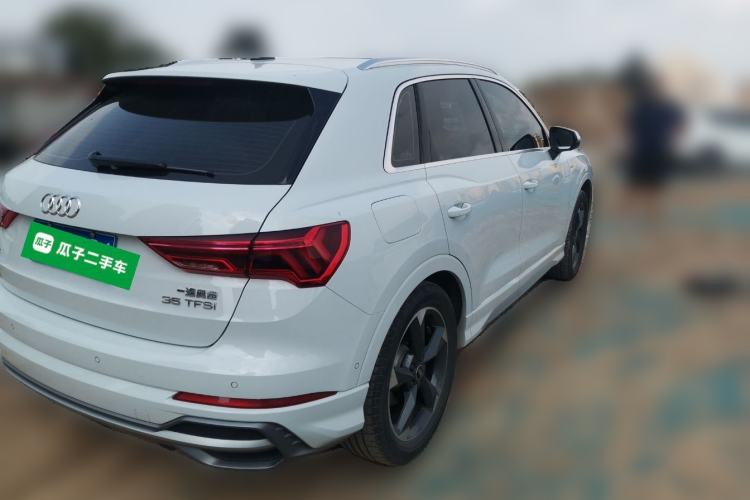 Used Audi Q3 2022 35 TFSI Fashion Dynamic Model Rear Right 45 Deg
