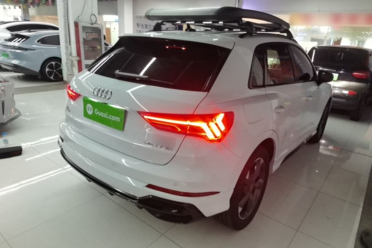 Used Audi Q3 2022 35 TFSI Fashion Dynamic Model Rear Right 45 Deg