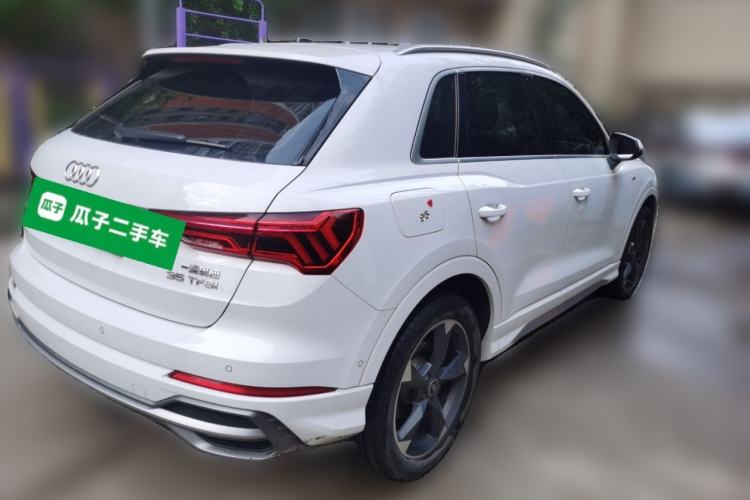 Used Audi Q3 2022 35 TFSI Fashion Dynamic Model Rear Right 45 Deg