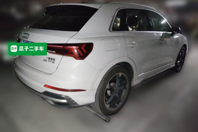 Used Audi Q3 2022 35 TFSI Fashion Dynamic Model Rear Right 45 Deg