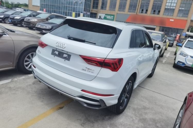 Used Audi Q3 2022 35 TFSI Fashion Dynamic Model Rear Right 45 Deg