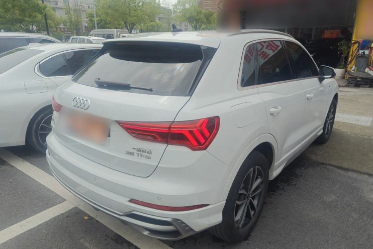 Used Audi Q3 2022 35 TFSI Progressive Dynamic Edition Rear Right 45 Deg