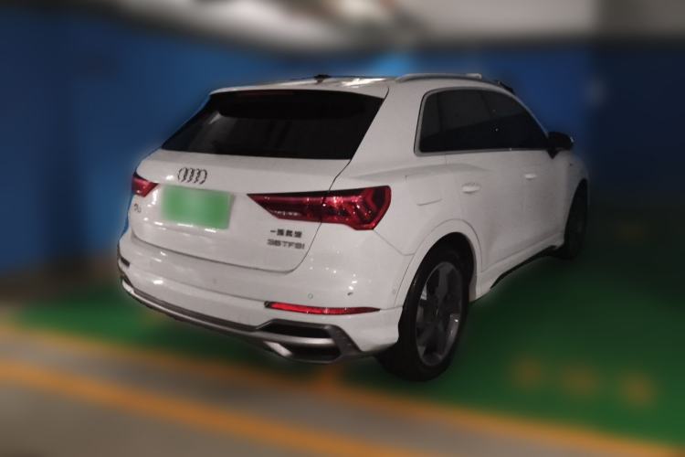 Used Audi Q3 2022 35 TFSI Fashion Dynamic Model Rear Right 45 Deg