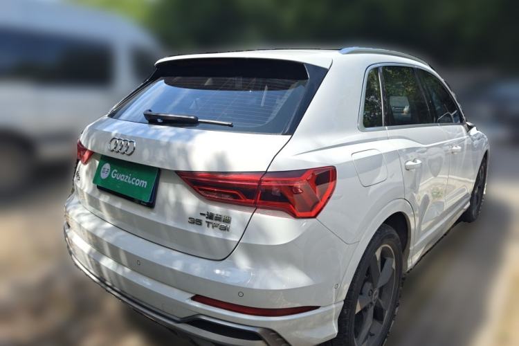 Used Audi Q3 2022 35 TFSI Fashion Dynamic Model Rear Right 45 Deg