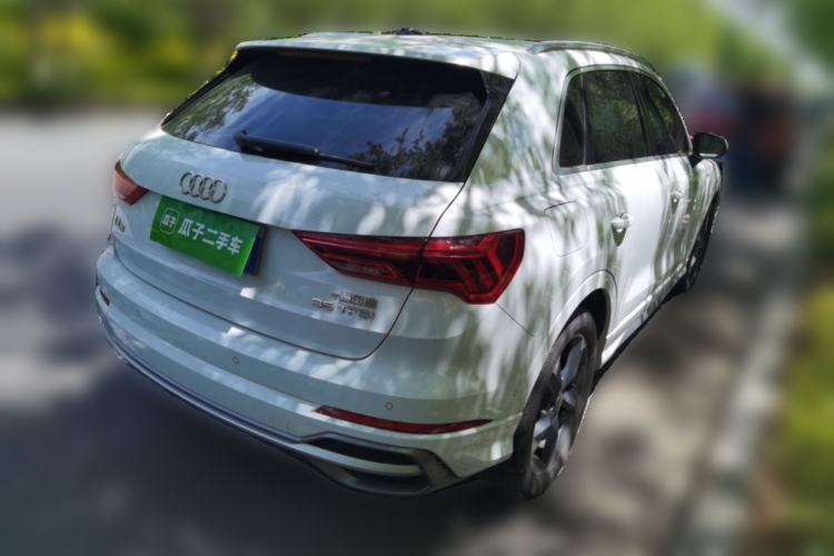 Used Audi Q3 2022 35 TFSI Fashion Dynamic Model Rear Right 45 Deg