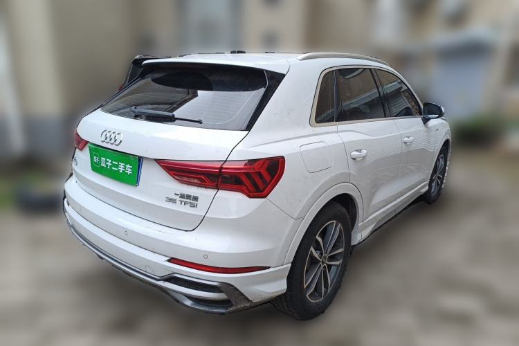 Used Audi Q3 2022 35 TFSI Progressive Dynamic Edition Rear Right 45 Deg