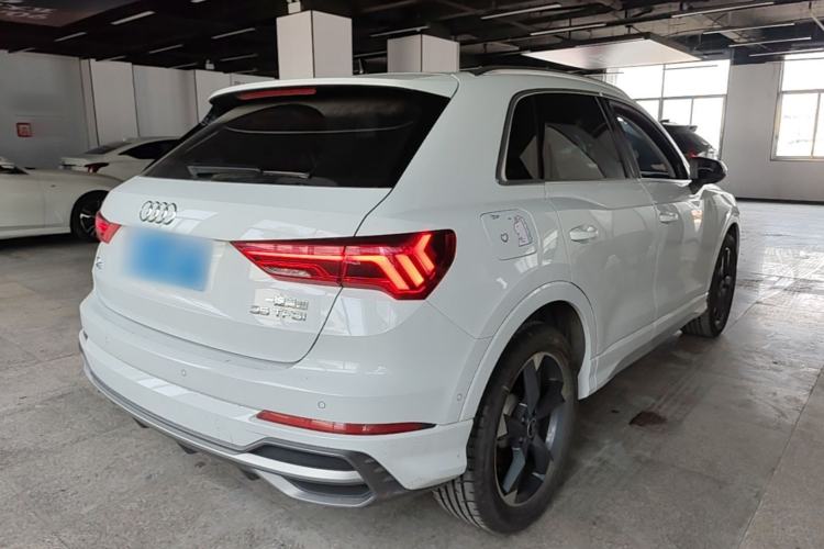 Used Audi Q3 2022 35 TFSI Fashion Dynamic Model Rear Right 45 Deg