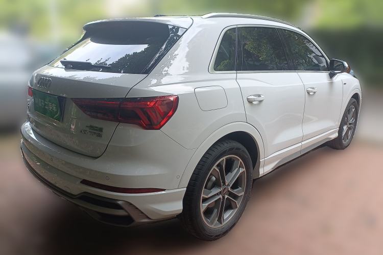 Used Audi Q3 2022 40 TFSI Fashion Dynamic Model Rear Right 45 Deg