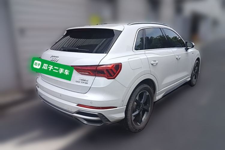 Used Audi Q3 2022 35 TFSI Fashion Dynamic Model Rear Right 45 Deg