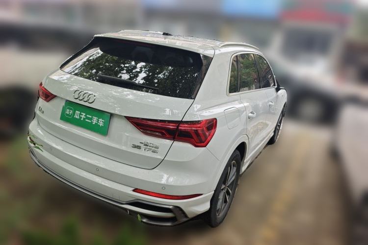 Used Audi Q3 2022 35 TFSI Progressive Dynamic Edition Rear Right 45 Deg