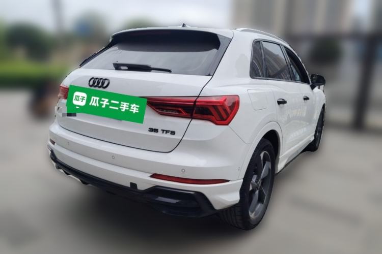 Used Audi Q3 2022 35 TFSI Fashion Dynamic Model Rear Right 45 Deg
