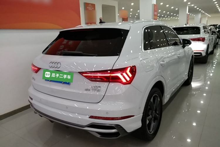 Used Audi Q3 2022 35 TFSI Fashion Dynamic Model Rear Right 45 Deg