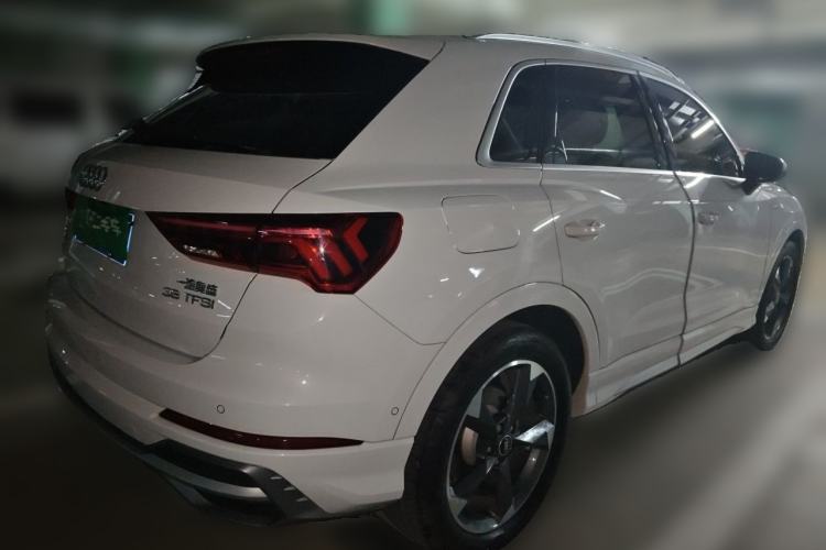 Used Audi Q3 2022 35 TFSI Fashion Dynamic Model Rear Right 45 Deg