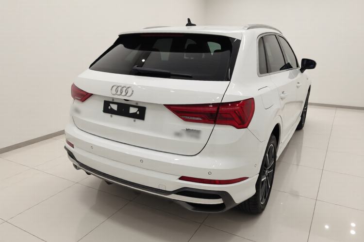 Used Audi Q3 2022 35 TFSI Fashion Dynamic Model Rear Right 45 Deg