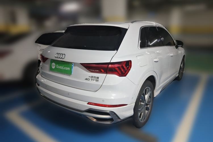 Used Audi Q3 2022 40 TFSI Fashion Dynamic Model Rear Right 45 Deg