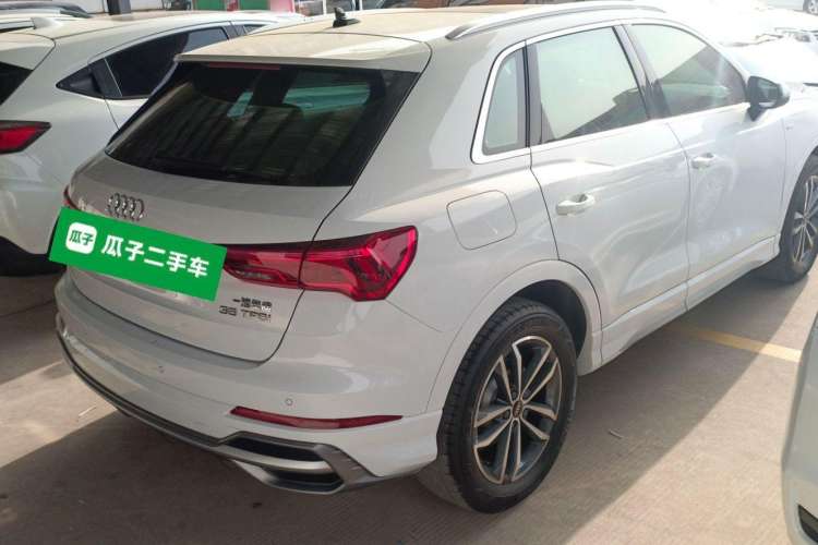 Used Audi Q3 2022 35 TFSI Fashion Dynamic Model Rear Right 45 Deg