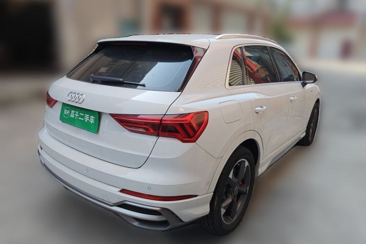 Used Audi Q3 2022 35 TFSI Progressive Dynamic Edition Rear Right 45 Deg
