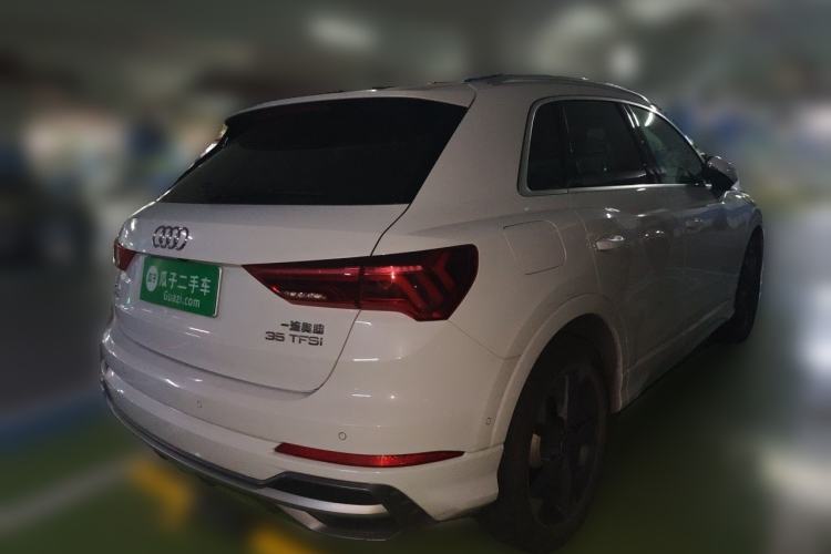 Used Audi Q3 2022 35 TFSI Fashion Dynamic Model Rear Right 45 Deg