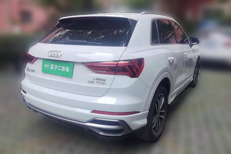 Used Audi Q3 2022 35 TFSI Progressive Dynamic Edition Rear Right 45 Deg