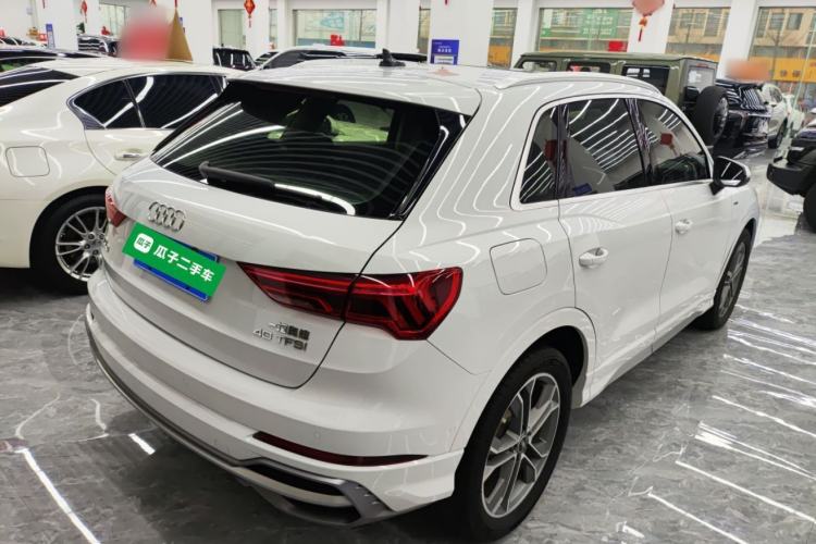 Used Audi Q3 2022 40 TFSI Fashion Dynamic Model Rear Right 45 Deg